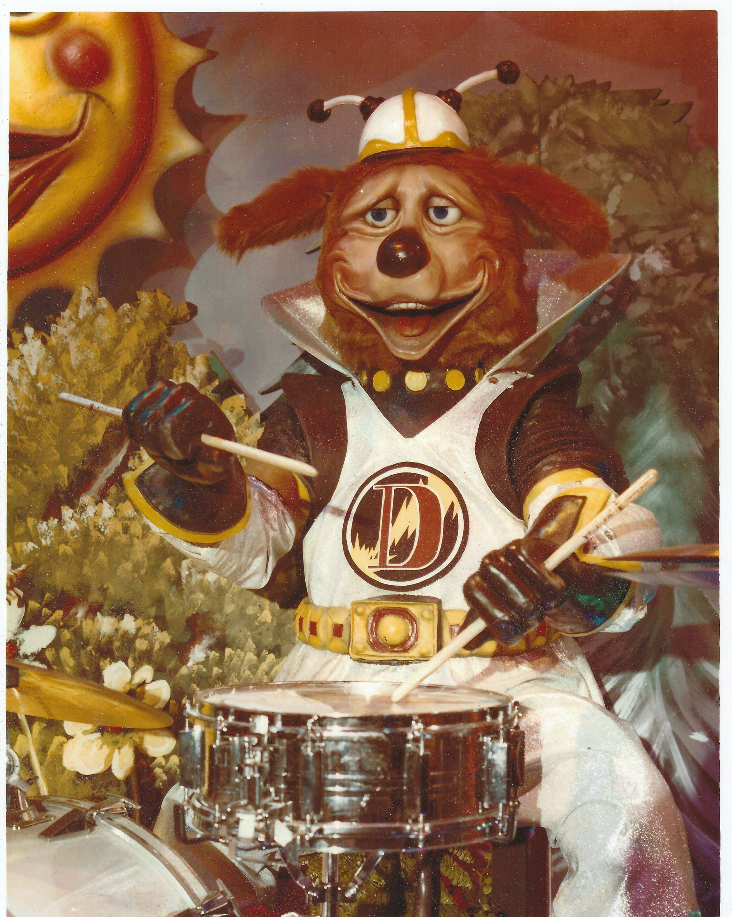 An early version of the dook larue animatronic.